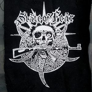 Vintage State Of Fear Printed Patch